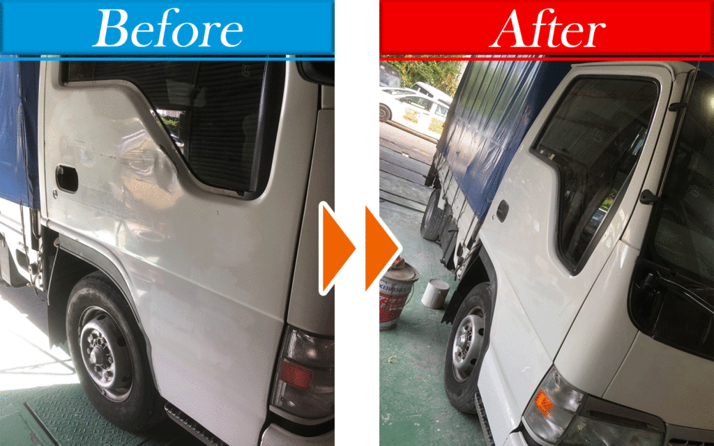 鈑金塗装IvyBlue　板金ページ04